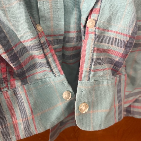 Vineyard vines plaid slim for crosby shirt M - Picture 5 of 7